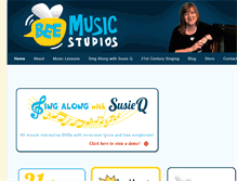 Tablet Screenshot of beemusicstudios.com